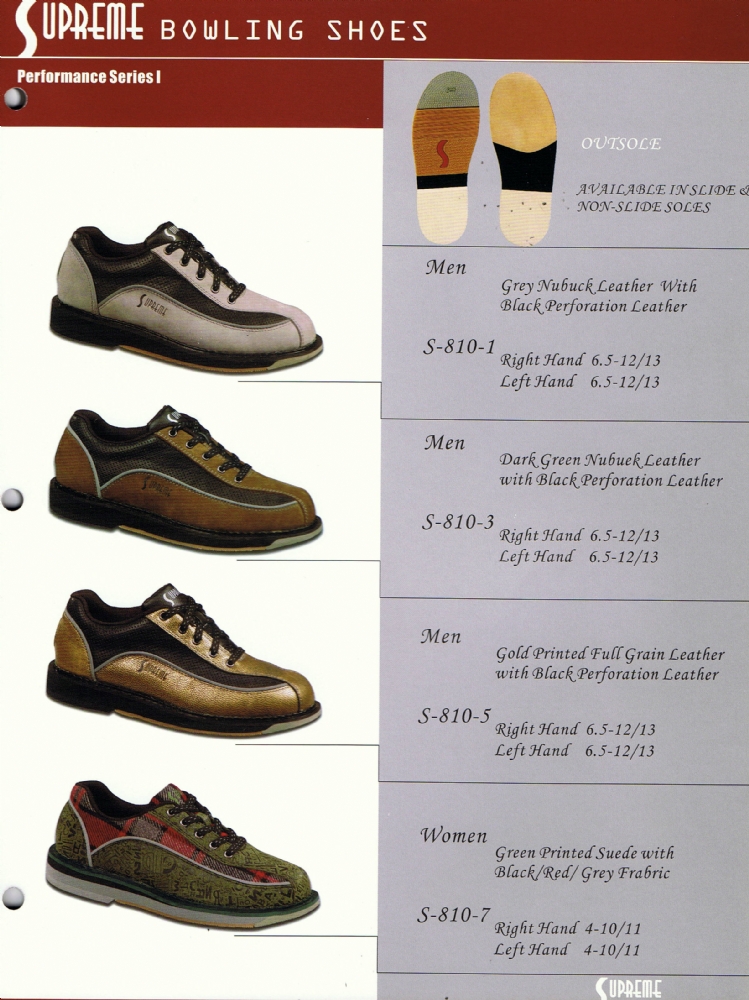 bowling shoe