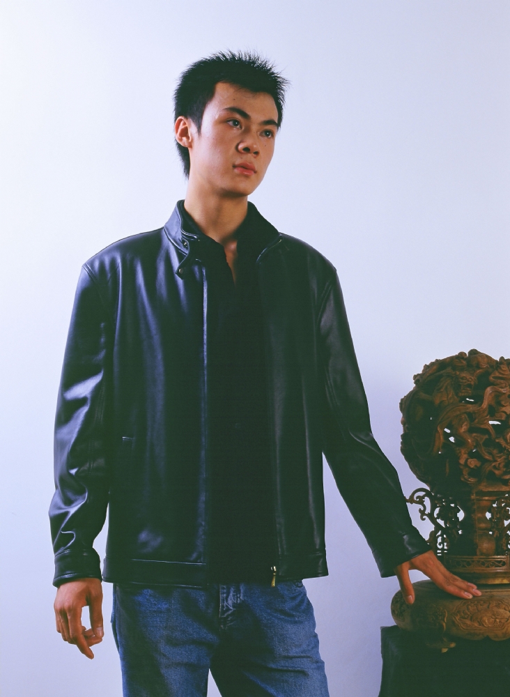 man leather clothing